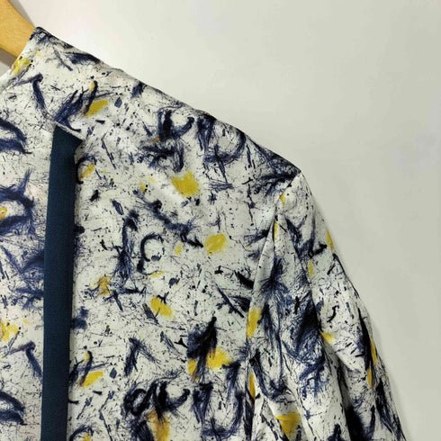 トーガプルラ TOGA PULLA 総柄 シアーレイヤード ワンピース 半袖 レディース FR:36