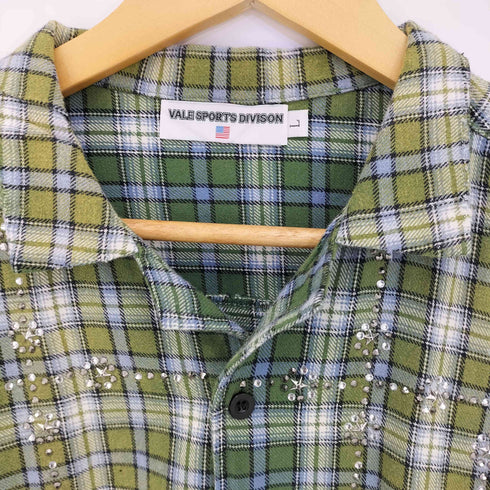 Vale Forever VALE SPORTS DIVISON Green Day Flannel メンズ import:L