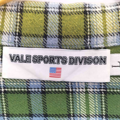 Vale Forever VALE SPORTS DIVISON Green Day Flannel メンズ import:L