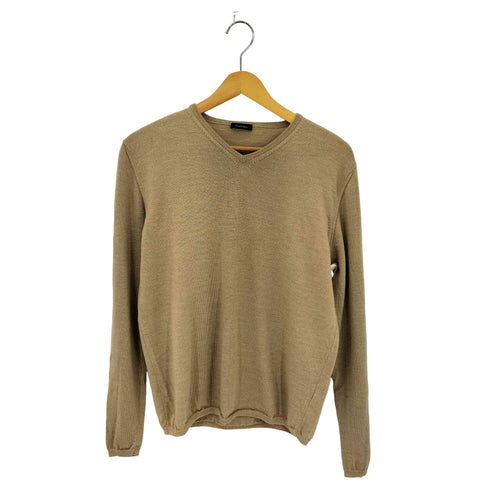 クルチアーニ Cruciani イタリア製 Vネック ウール カシミヤ ニット メンズ M