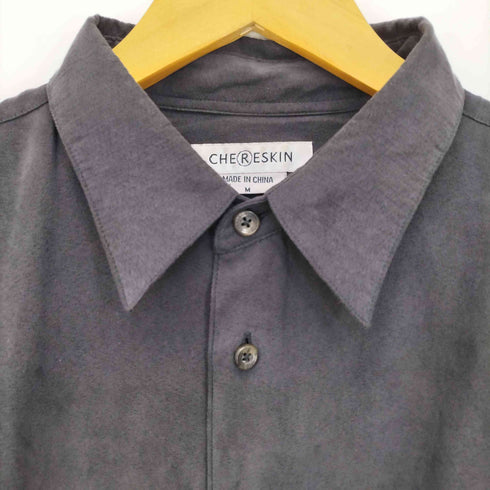 CHERESKIN フェイクスエード 長袖 シャツ メンズ JPN:M