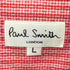 ポールスミスロンドン Paul Smith LONDON テクスチャード チェック ロングスリーブシャツ メンズ L