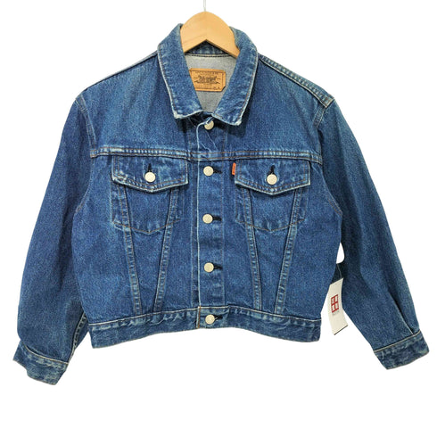 リーバイス Levis 90s 日本製 3rd W7651-0217 デニム トラッカージャケット レディース JPN:M