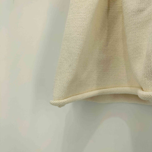 ラインヴァンド LEINWANDE ドレープウエストVネックニットベスト レディース FREE