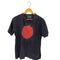 OKURA インディゴ染め 日の丸 半袖Tシャツ メンズ