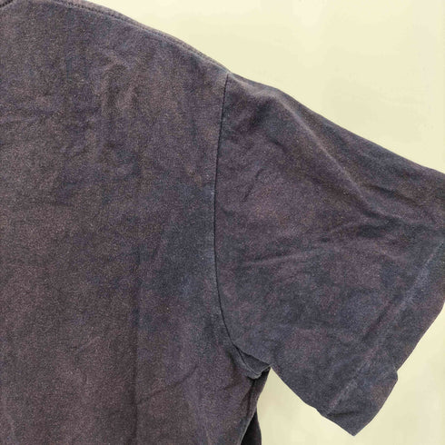 OKURA インディゴ染め 日の丸 半袖Tシャツ メンズ