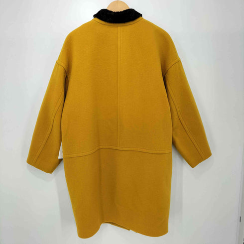 イエナ IENA ファーカラー ウールメルトン コート レディース JPN:38