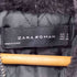 ザラ ZARA フェイクファー 裏地キルティング フーデッド ジャケット レディース