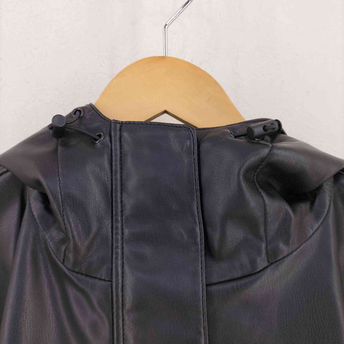 NOUNLESS FAKE LEATHER SHORT ANORAK domestic レディース