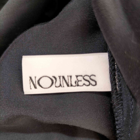 NOUNLESS LUXURY SATIN SAILOR BLOUSE domestic レディース
