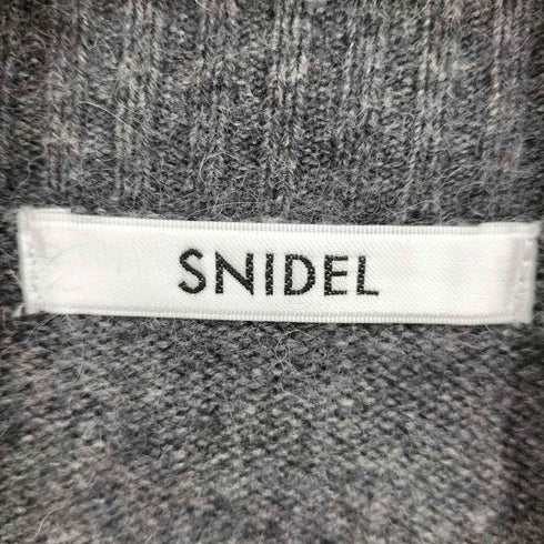 スナイデル snidel シースルーショルダーミニニットワンピース レディース ONE SIZE