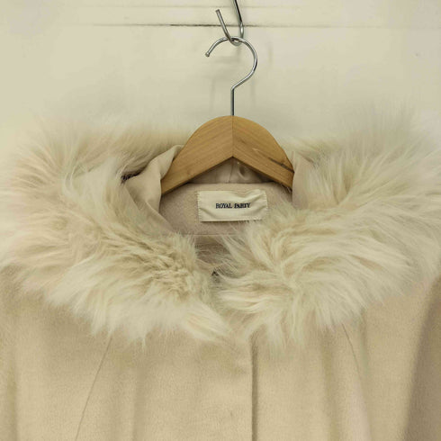 ロイヤルパーティー ROYAL PARTY フードファーケープコート レディース FREE