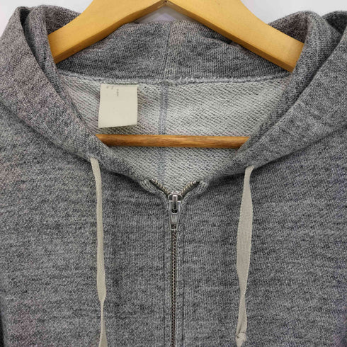 エヌハリウッド N.HOOLYWOOD 47PIECES ZIP UP HOODIE 霜降り ジップアップ パーカー メンズ