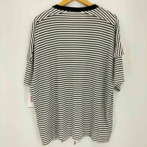 エヌハリウッド N.HOOLYWOOD ボーダー レイヤード 半袖 Tシャツ メンズ 38