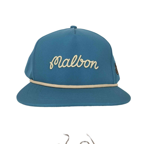MALBON GOLF ロゴ刺繍キャップ メンズ