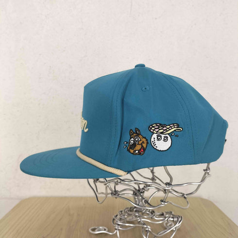 MALBON GOLF ロゴ刺繍キャップ メンズ