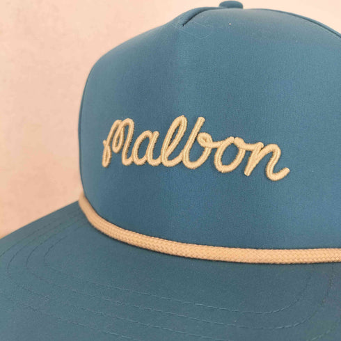 MALBON GOLF ロゴ刺繍キャップ メンズ