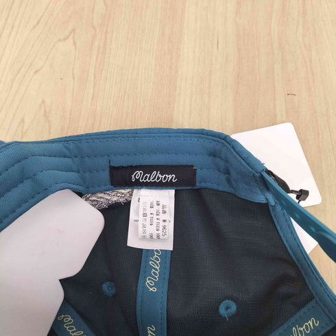 MALBON GOLF ロゴ刺繍キャップ メンズ