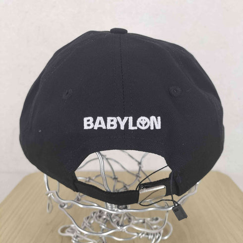 BABYLON ロゴ刺繍キャップ メンズ