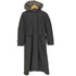 FLEET STREET RAINWEAR フェイクスウェードフーデッドデザインロングコート レディース 8P