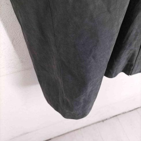 FLEET STREET RAINWEAR フェイクスウェードフーデッドデザインロングコート レディース 8P