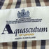 アクアスキュータム AQUASCUTUM イングランド製 裏地チェック ステンカラーコート メンズ