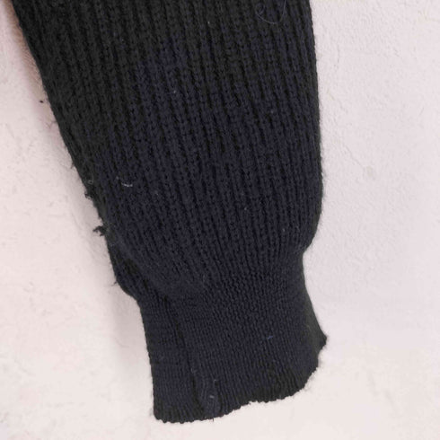 アニエスベーオム Agnes b.homme フランス製 ニット切替 メルトン ジャケット メンズ