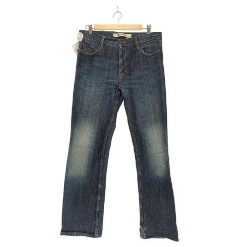 ギャップ Gap ボタンフライ ストレートデニムパンツ メンズ 34×32
