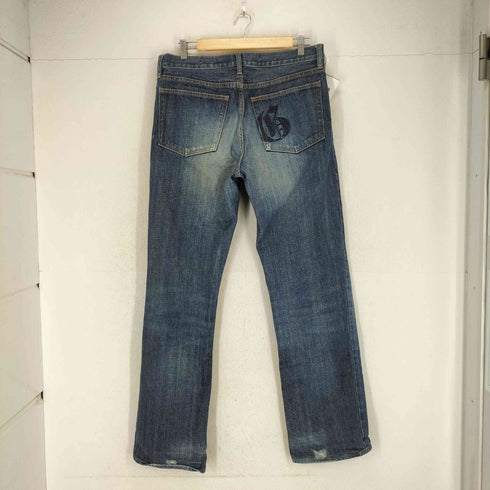 ギャップ Gap ボタンフライ ストレートデニムパンツ メンズ 34×32