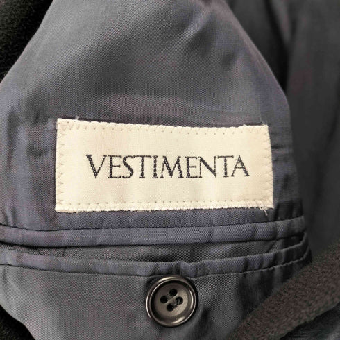 Vestimenta イタリア製 比翼 バンドカラージャケット メンズ