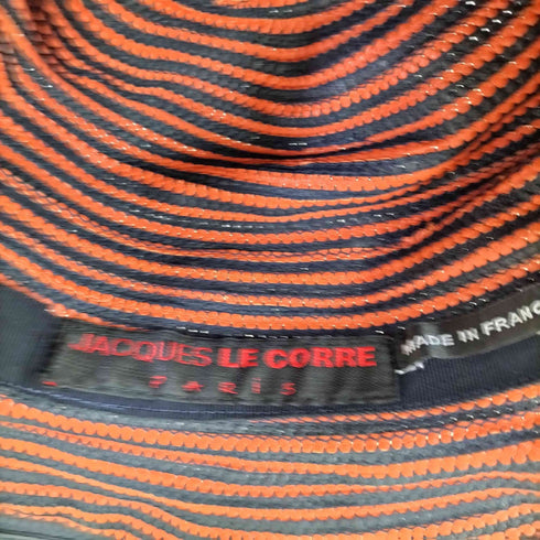 ジャックルコー JACQUES LE CORRE フランス製 ボーダー ハット レディース