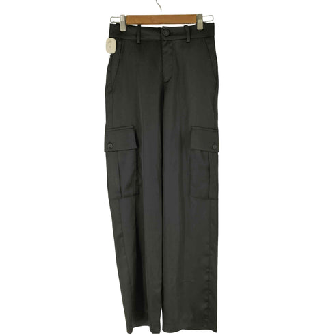 ザラ ZARA サテン カーゴパンツ レディース JPN:XS