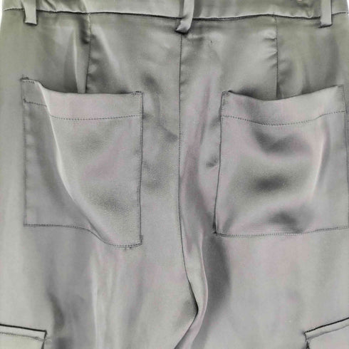 ザラ ZARA サテン カーゴパンツ レディース JPN:XS