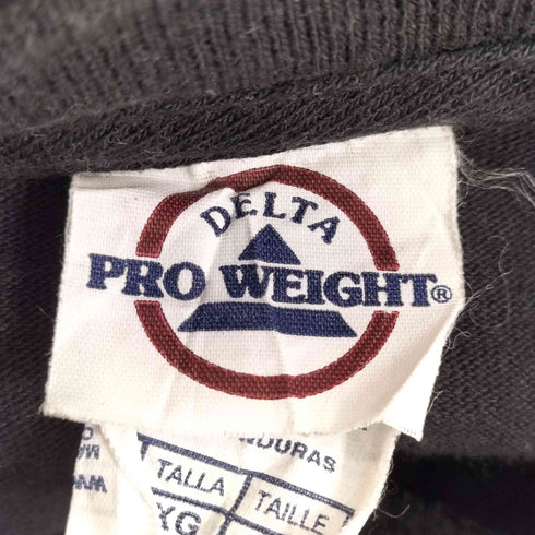 デルタプロウェイト DELTA PRO WEIGHT 00s クルーネック キャラクタープリント 半袖 Tシャツ メンズ import:XL
