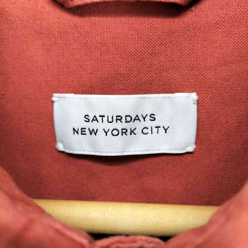 サタデーズニューヨークシティ Saturdays NYC S/Sボタンダウンシャツ メンズ JPN:M