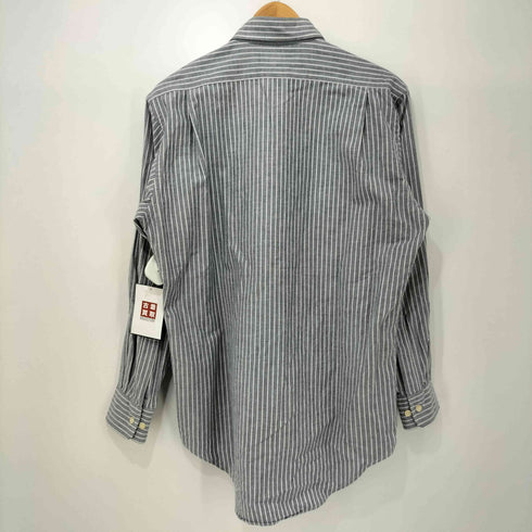 チャップスラルフローレン CHAPS RALPH LAUREN ストライプ ワイドカラー シャツ メンズ