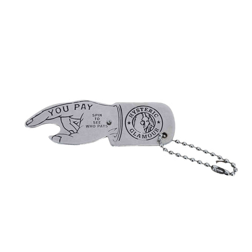 ヒステリックグラマー HYSTERIC GLAMOUR YOU PAY キーホルダー メンズ