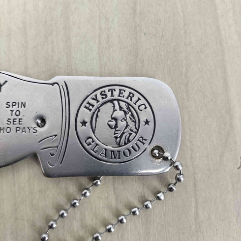 ヒステリックグラマー HYSTERIC GLAMOUR YOU PAY キーホルダー メンズ
