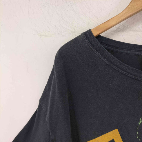 ヘインズ Hanes クルーネック 半袖 プリント バンドTシャツ メンズ 2XL