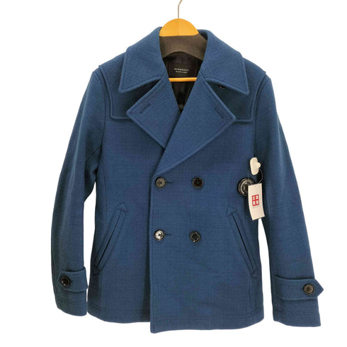 バーバリーブラックレーベル BURBERRY BLACK LABEL ウールPコート メンズ JPN:L