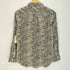 エキプモンフェム EQUIPMENT FEMME パイソン柄シルクシャツ ブラウス レディース import:S