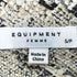 エキプモンフェム EQUIPMENT FEMME パイソン柄シルクシャツ ブラウス レディース import:S