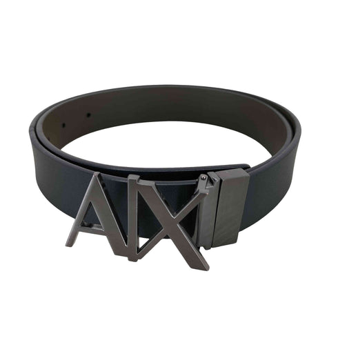 アルマーニエクスチェンジ ARMANI EXCHANGE ロゴバックル レザーベルト メンズ