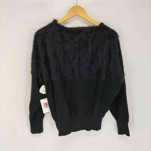 アズールバイマウジー AZUL by moussy シャギー切替ドルマンニット レディース FREE