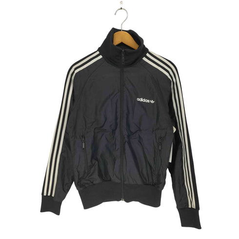 アディダス adidas 黒タグ ナイロン切替 トラックジャケット メンズ S