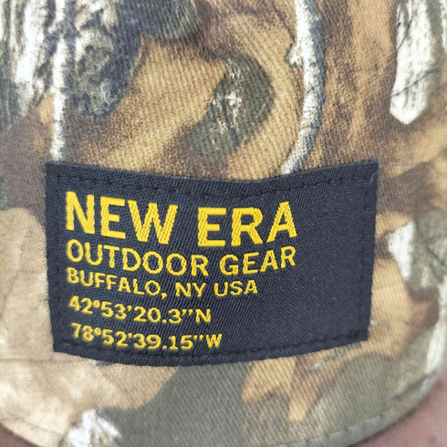 ニューエラ NEW ERA OUTDOOR GEAR リアルツリー キャップ メンズ