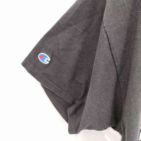チャンピオン Champion 両面プリント クルーネック 半袖シャツ カットソー メンズ XL