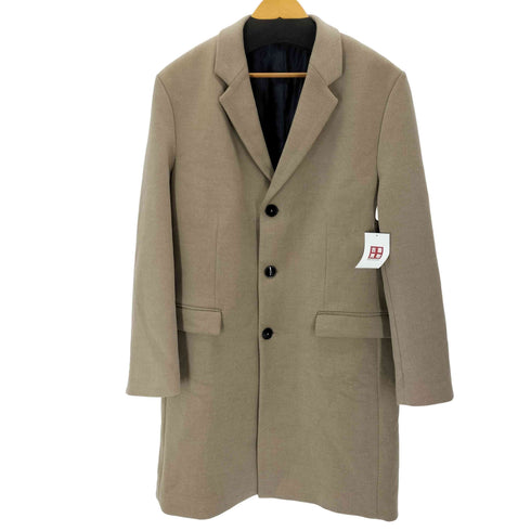ザラ ZARA ピークドラペル チェスターコート メンズ import:XL