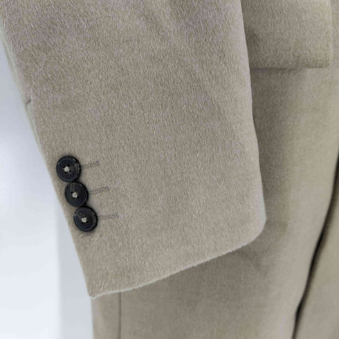 ザラ ZARA ピークドラペル チェスターコート メンズ import:XL