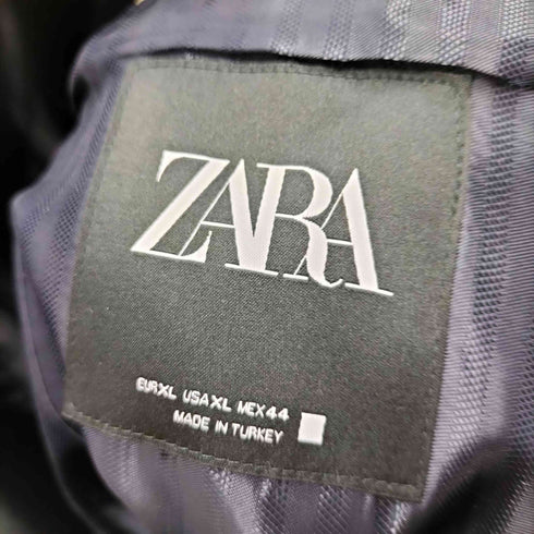 ザラ ZARA ピークドラペル チェスターコート メンズ import:XL